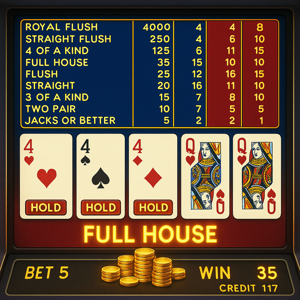 Playojo - Video Poker - Strategy Gaming