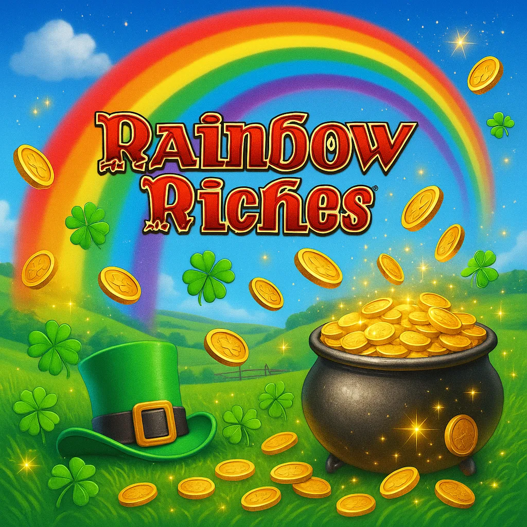 Playojo - Rainbow Riches Slot Game - Blueprint Gaming